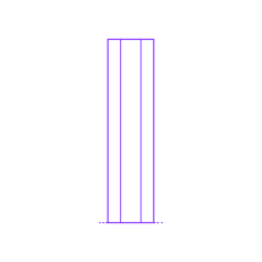 Buildings Concrete Columns I Section Vinyl Cutting Svg File, Free Vectors File